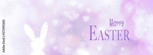Happy Easter greeting card ...