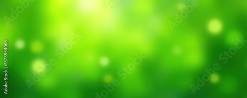 Green bokeh textured background with soft blur effect, perfect for spring or nature themed designs,  effect,  backdrop