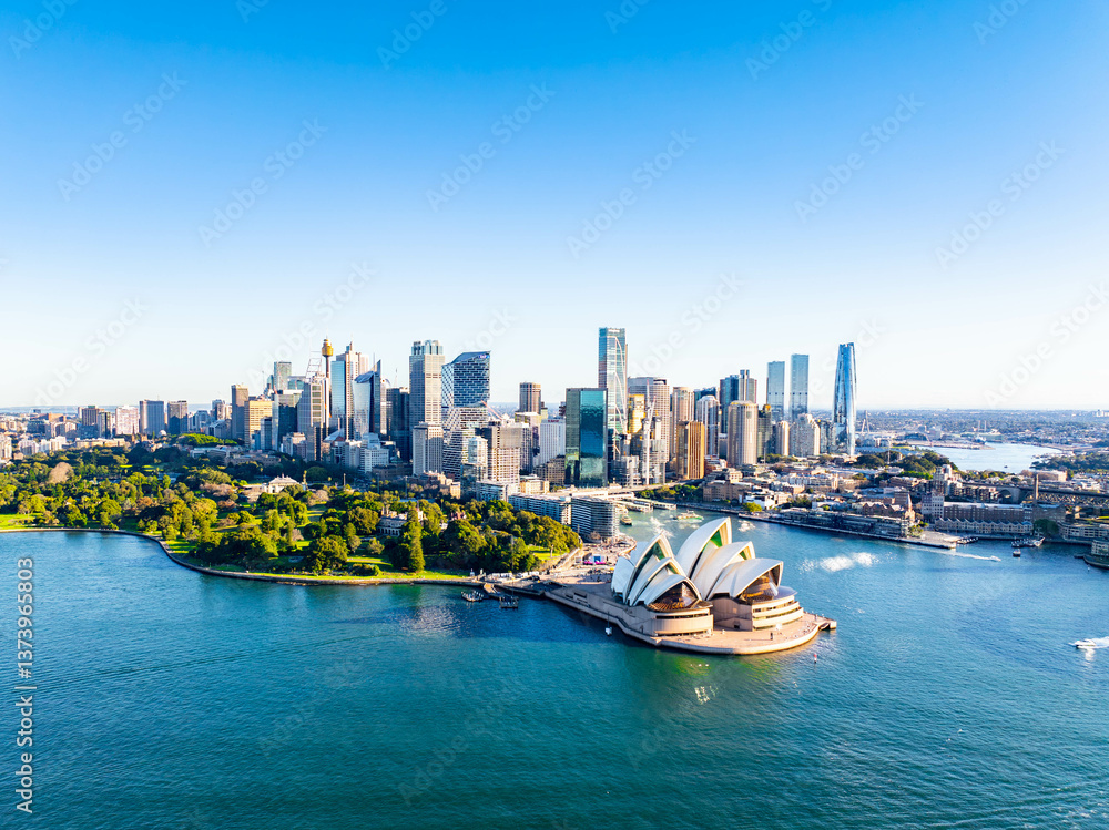 Obraz premium Sydney Opera House in Daylight, Sydney Harbour, Sydney Australia
