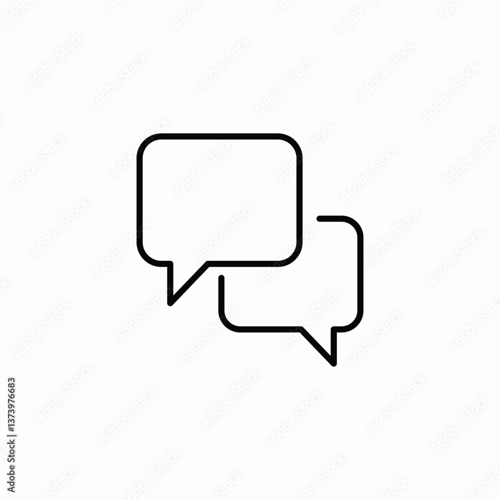 messaging app icon sign vector messaging app icon sign vector