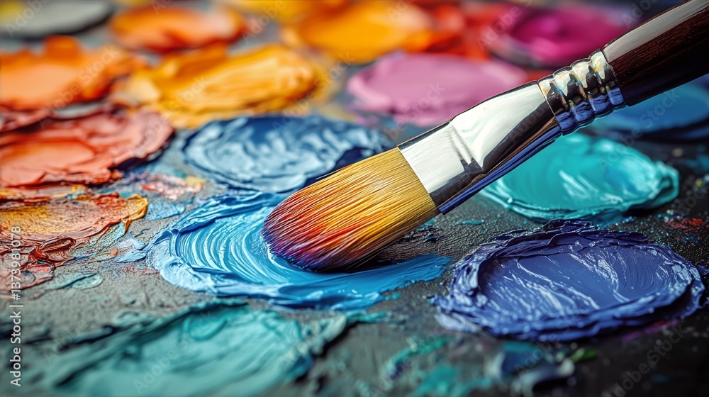 Brush_and_Palette_A_painters_brush_resting_on_a_palett. --ar 16:9 --stylize 750 --v 6.1 Job ID: 614bb286-2946-4d67-82a7-655f63099ca7 Brush_and_Palette_A_painters_brush_resting_on_a_palett. --ar 16:9 --stylize 750 --v 6.1 Job ID: 614bb286-2946-4d67-82a7-655f63099ca7