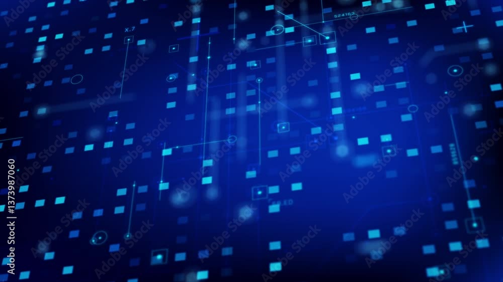 Abstract background technology and futuristic concept digital connection line for network and data transfer concept