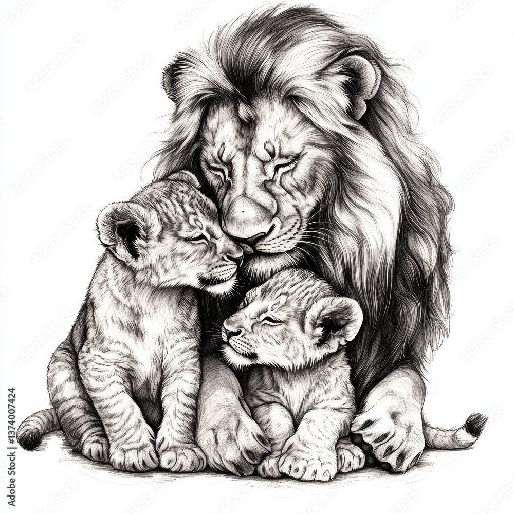Obraz premium lion, animal, vector, baby lion, head, lion, wild, illustration, face, mammal, tattoo, drawing, black, wildlife, sketch, design, feline, fur, nature, eyes, art, silhouette, logo, portrait, power