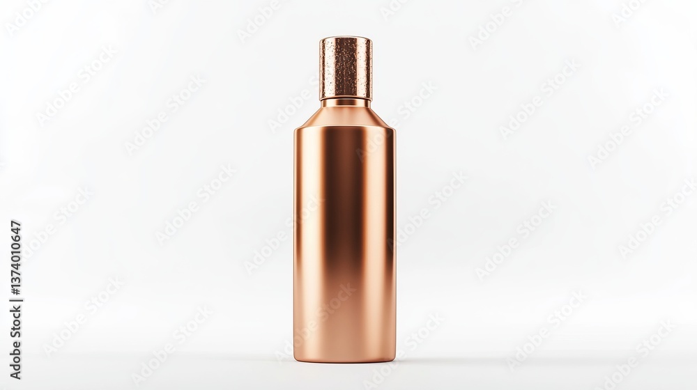 Copper Bottle Mockup: A Stunning Presentation for Your Drink Brand Copper Bottle Mockup: A Stunning Presentation for Your Drink Brand