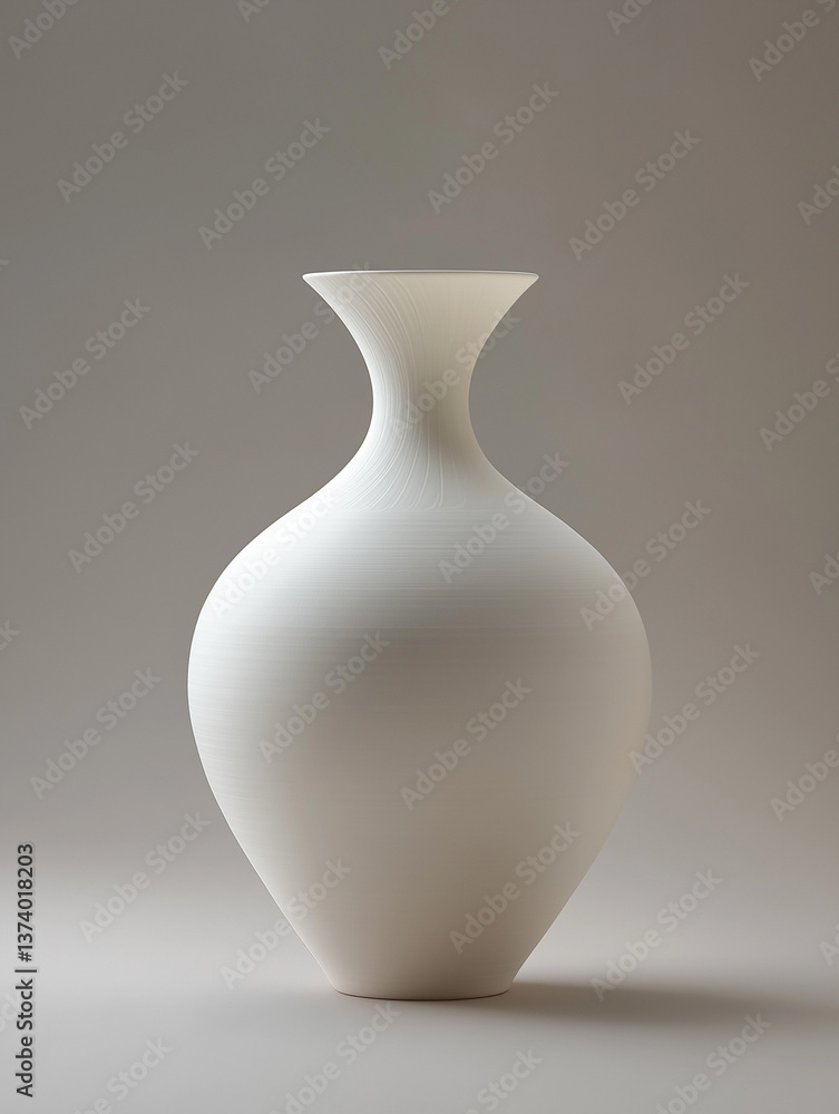 minimalist design of Chinese ceramic vase minimalist design of Chinese ceramic vase