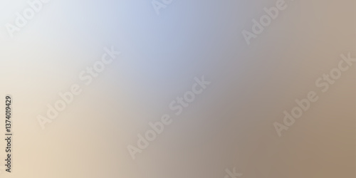Abstract shine gradient background. Colorful vector illustration done in blue and beige colours. For cards, banners, wallpaper, textile, wrapping	