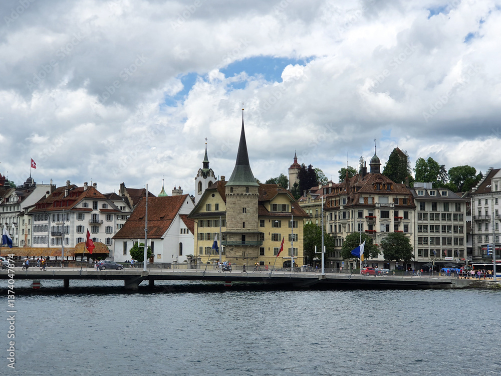 Obraz premium Switzerland, Luzern, Vierwaldstättersee