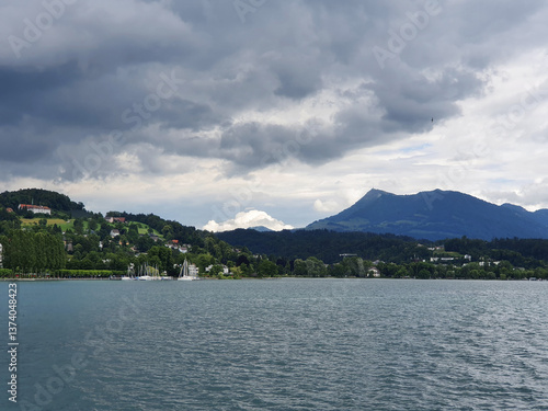 Switzerland, Luzern, Vierwaldstättersee