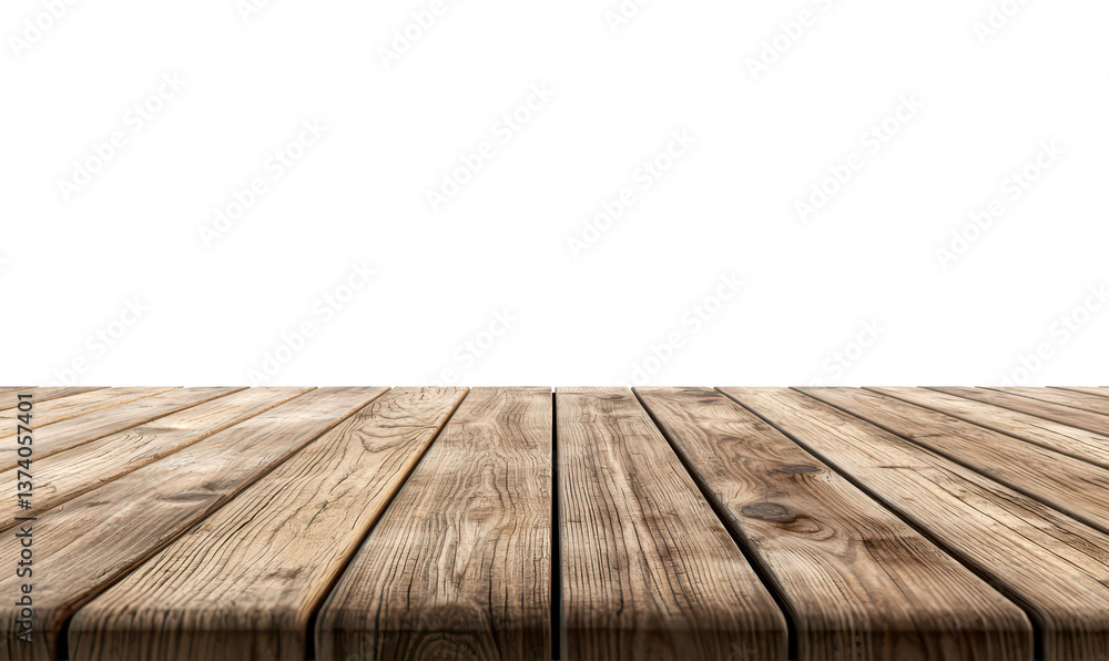 Front View of Wooden Table Surface Ideal for Advertising Display Isolate on Transparent Background, cutout, png Front View of Wooden Table Surface Ideal for Advertising Display Isolate on Transparent Background, cutout, png