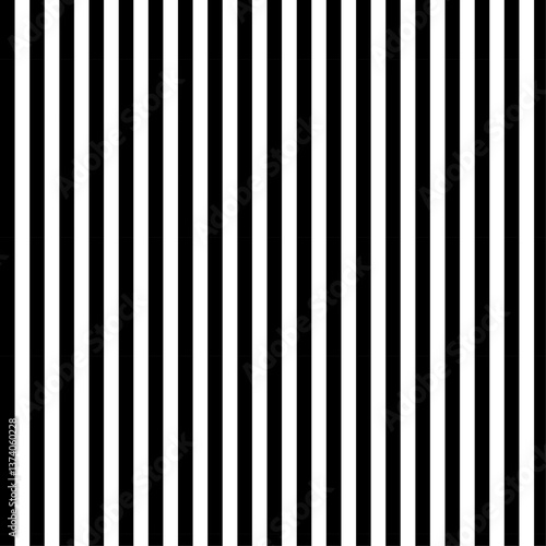 Vertical stipes seamless pattern for textile, fabrics, print, wallpaper, wrapping paper, clothing, garments, stationery and background. Black and white texture vector illustration.