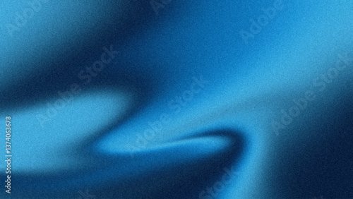 Blue background. Blue gradient background with grainy texture. Modern trendy color.