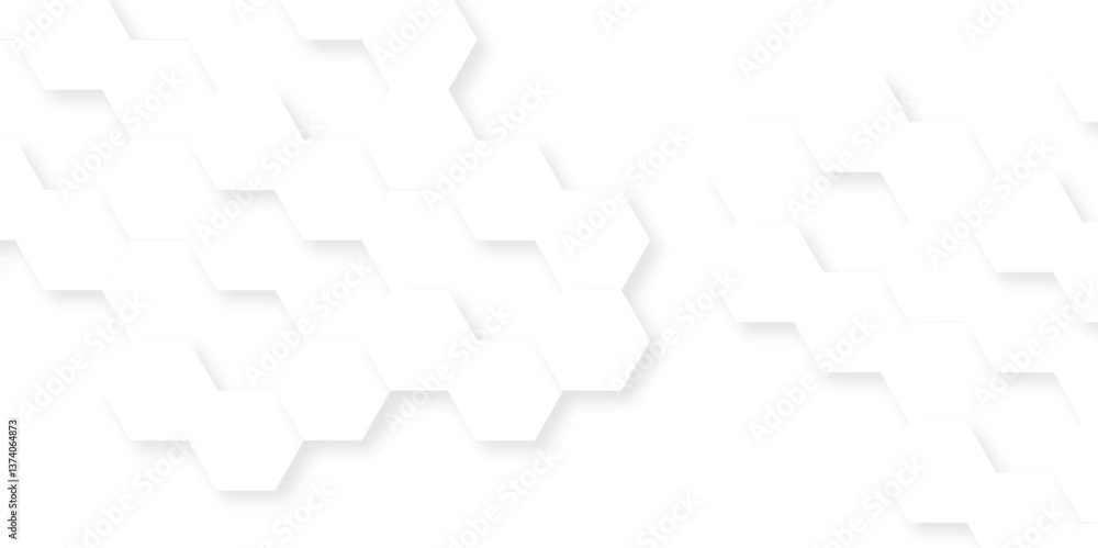 Minimal white hexagonal hexagon modern technology creative emboss light honeycomb polygonal web. abstract geometric science and mosaic tile with template texture background. Minimal white hexagonal hexagon modern technology creative emboss light honeycomb polygonal web. abstract geometric science and mosaic tile with template texture background.