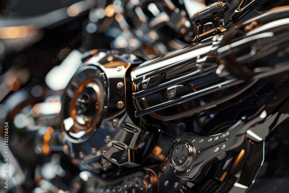 Fototapeta premium Innovative Technology in Modern Design