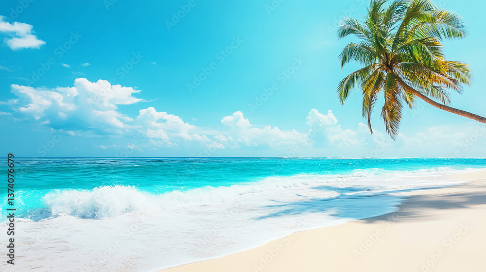 custom made wallpaper toronto digital南国リゾートの海岸線
