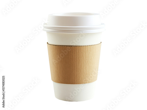 Isolated Paper Coffee