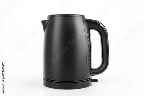 Wallpaper Mural Sleek Black Electric Kettle Modern Kitchen Essential for Boiling Water Torontodigital.ca