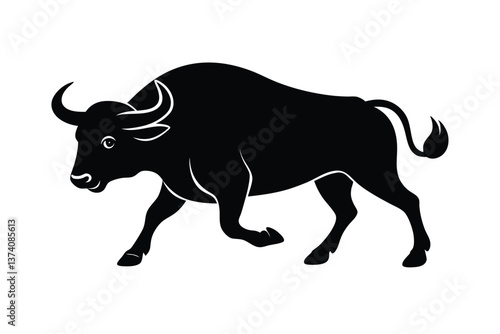 Buffalo vector silhouette