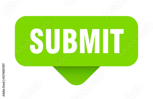 submit sticker. submit sign on transparent background
