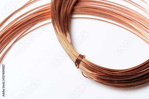 Bundled copper wire