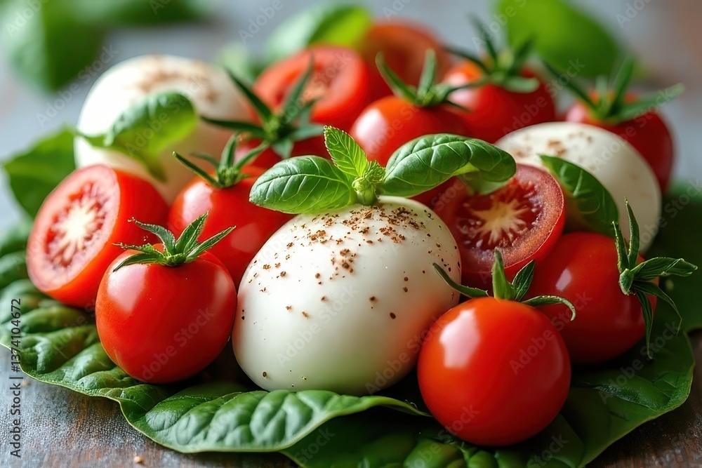 Redesigning Caprese Salad Presentation Redesigning Caprese Salad Presentation