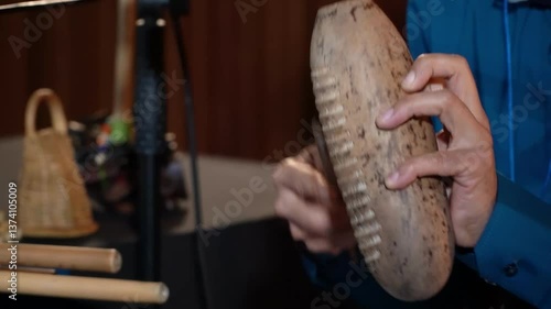 Güiro Performance: Rhythmic Latin American Music