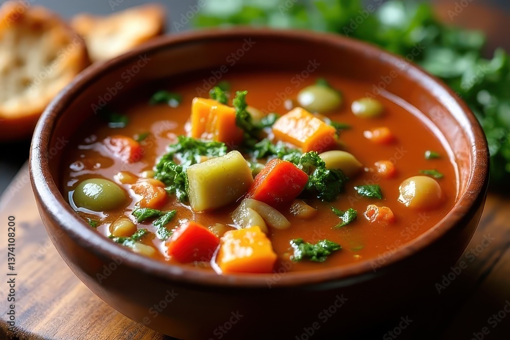Vegetable-Packed Minestrone Soup Vegetable-Packed Minestrone Soup