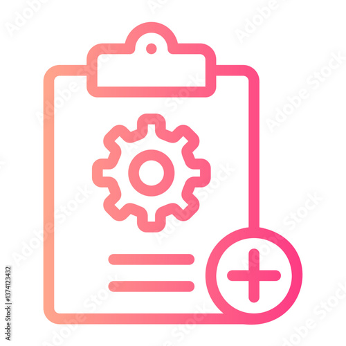add task gradient icon