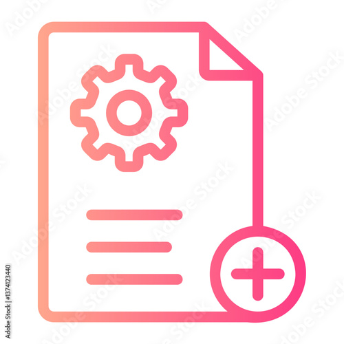add task gradient icon
