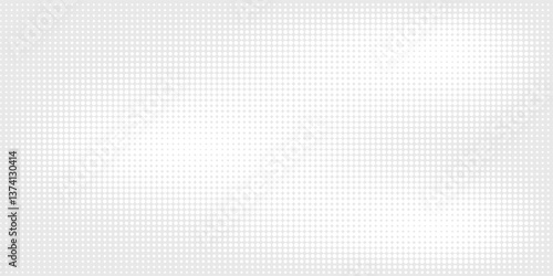 Dot white gray wave light technology texture background. Abstract big data digital concept. eps10. modern. vector illustration