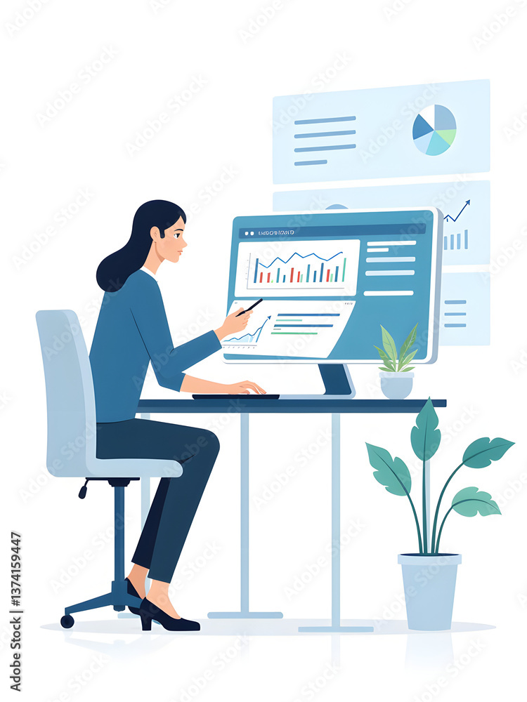 Analysts Use Digital Tools For Big Data Analysis And Binary Data Processing To Identify Trends In Large Numerical Data Analysts Use Digital Tools For Big Data Analysis And Binary Data Processing To Identify Trends In Large Numerical Data