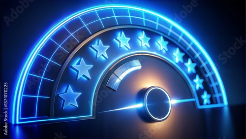 Illuminated Star Gauge Illustration