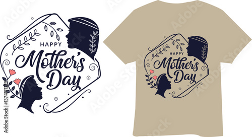 Happy mother's day typhography t-shirt design