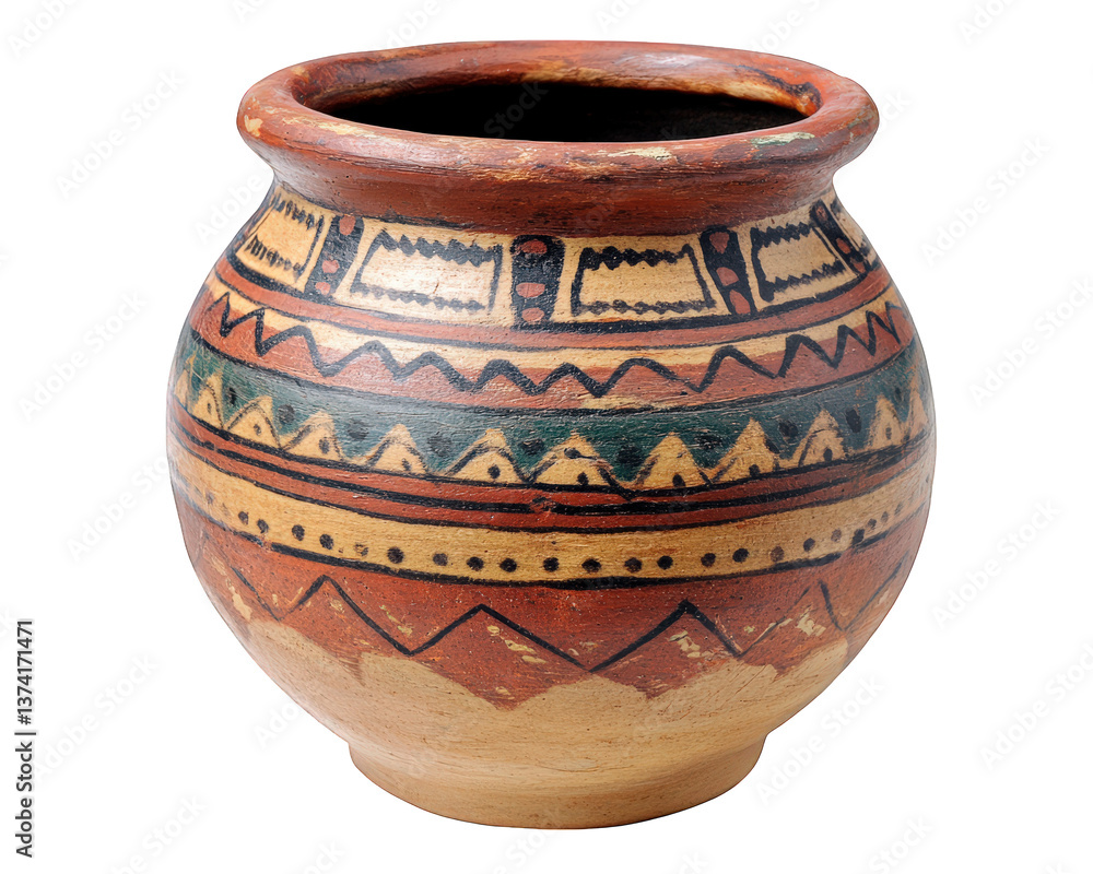 rustic terracotta clay pot featuring intricate natural textures and vibrant patterns, showcasing traditional craftsmanship and cultural artistry. This unique piece adds character to any space rustic terracotta clay pot featuring intricate natural textures and vibrant patterns, showcasing traditional craftsmanship and cultural artistry. This unique piece adds character to any space