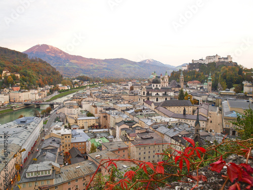 Salzburg, Stadtanischt, Österreich, Salzburg Stadt