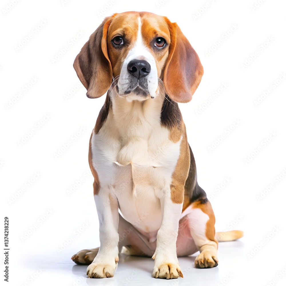 beagle puppy isolated on white background beagle puppy isolated on white background