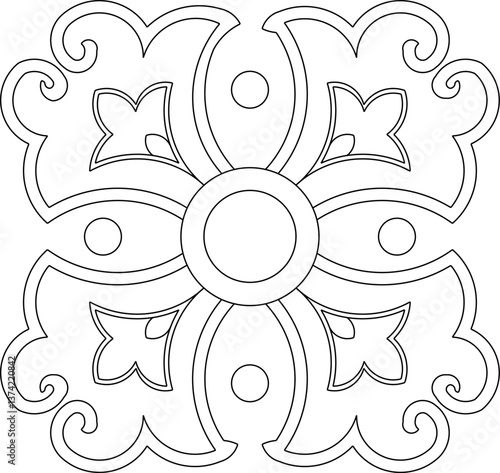 sketch vector illustration design ornament decoration decoration abstract vintage classic modern ethnic natural traditional mandala  