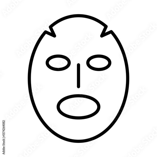 Face Mask Icon Design