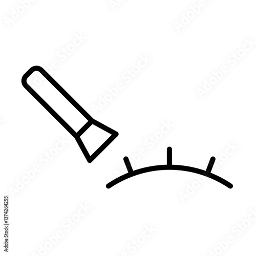 Eyebrow Gel Icon Design