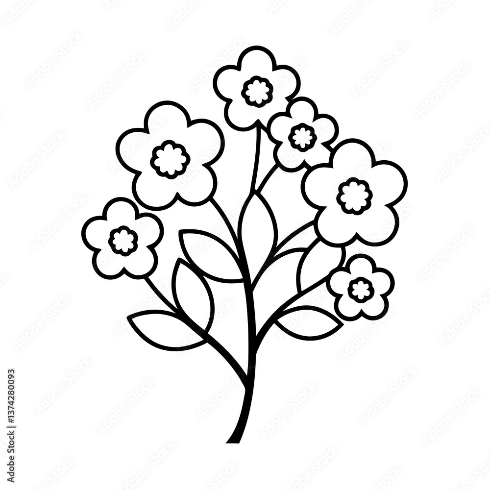 Fototapeta premium branch of a tree