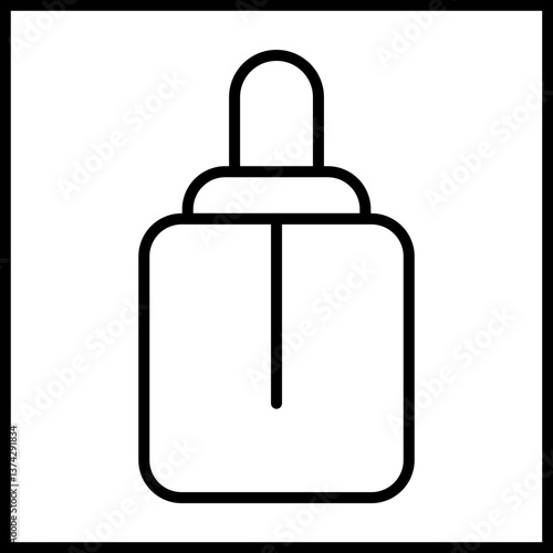Face Serum Icon Design