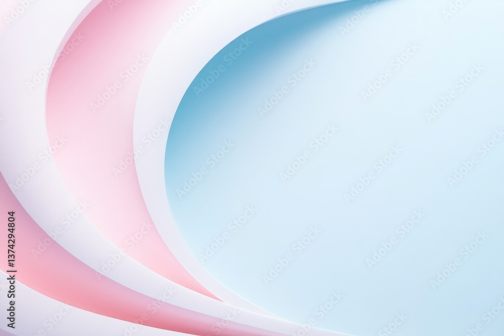abstract spiral pattern in soft pastel hues fills left side rotating gracefully toward center of frame abstract spiral pattern in soft pastel hues fills left side rotating gracefully toward center of frame