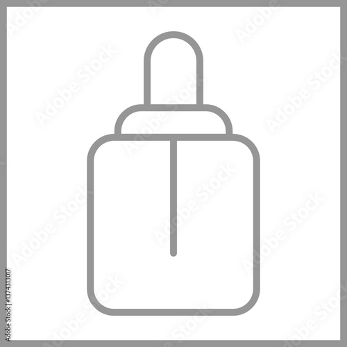 Face Serum Icon Design
