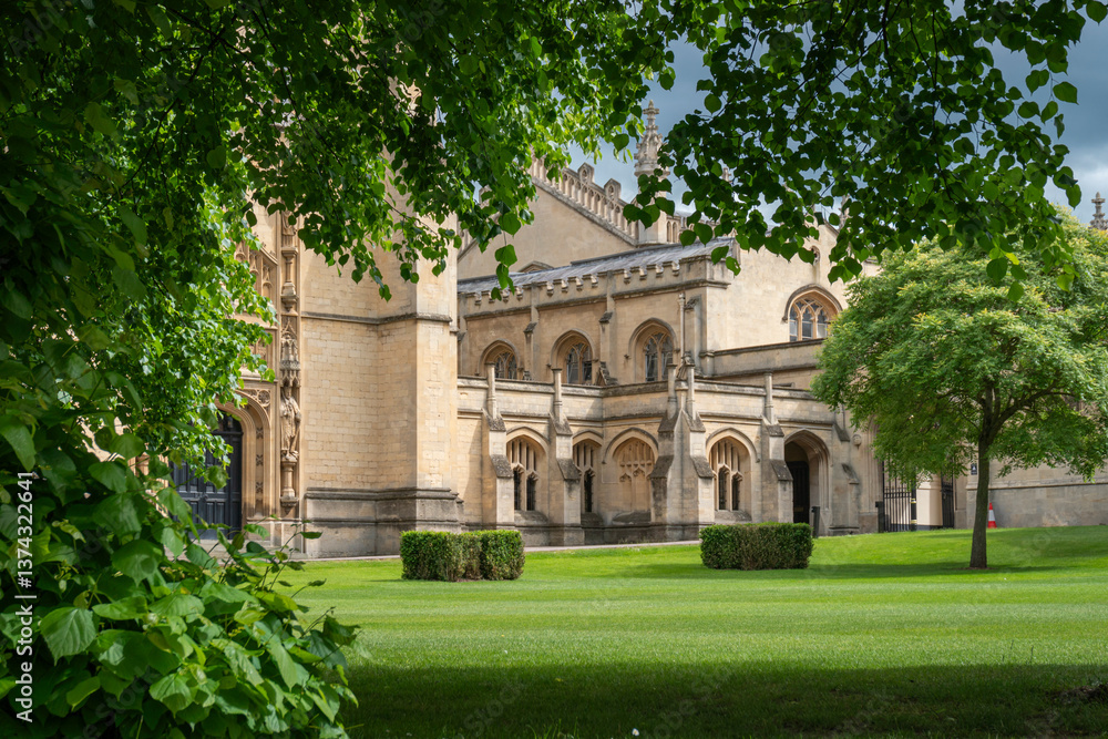 Fototapeta premium Cheltenham College Chapel in Cheltenham, Gloucestershire, UK
