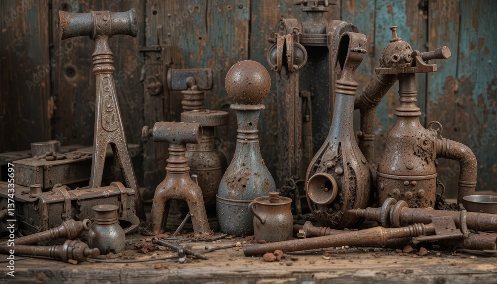 A Nostalgic and Evocative Portrait of History, Captured in the Beauty of Worn and Weathered Objects A Nostalgic and Evocative Portrait of History, Captured in the Beauty of Worn and Weathered Objects