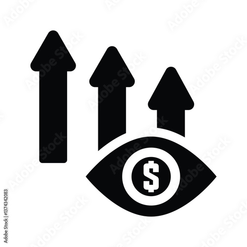Sales forecasting icon