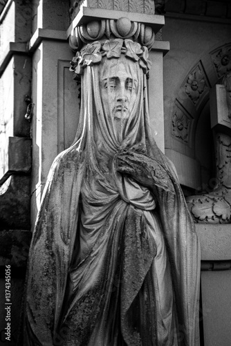 Friedhof Skulptur