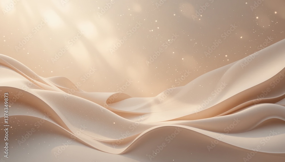 Serene flowing sands abstract landscape digital art soft environment aesthetic viewpoint tranquility concept for mindfulness Serene flowing sands abstract landscape digital art soft environment aesthetic viewpoint tranquility concept for mindfulness