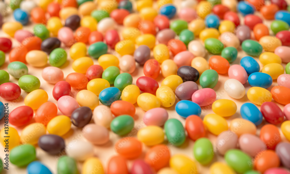 Obraz premium the colorful jelly beans