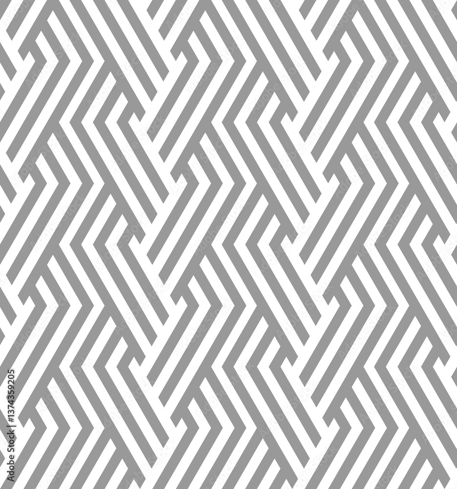 Vector seamless texture. Modern geometric background with interesting stripes. Vector seamless texture. Modern geometric background with interesting stripes.