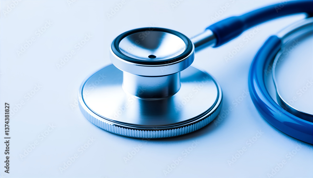 Stethoscope Head for Heart and Lung Examination Stethoscope Head for Heart and Lung Examination